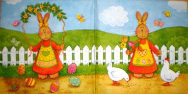 109 Rabbits:  unnatürlich - 3-ply - Ti-Flair