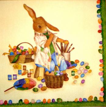 119 Rabbits:  unnatürlich - 3-ply - Ambiente