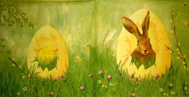 075 Rabbits:  natürlich - 3-ply (yellow) - Ihr