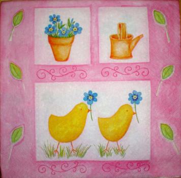 011 Küken - 3-ply - (pink) - Atelier