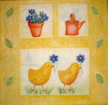 011 Küken - 3-ply - (yellow) - Atelier