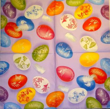 081 Eggs,  Easter Eggs - 3 ply - Ihr