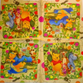 039 Winnie Pooh - 3-lagig (551230)
