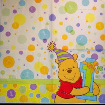 043 Winnie Pooh - 2-lagig - Disney