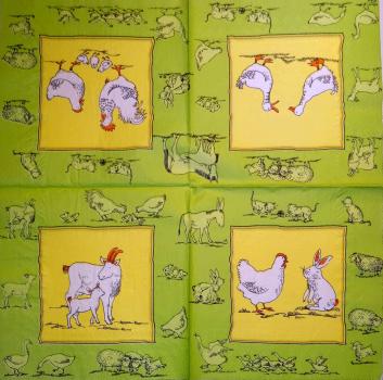 042 Ducks - 3-ply (grün) - Ihr