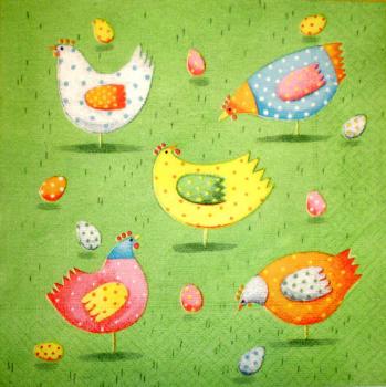 027 Hahn, Huhn - 3-lagig