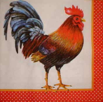 050 Hahn, Huhn - 3-lagig - Atelier