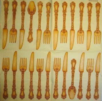 049 Dishes - 3 ply (brown)  - Molca