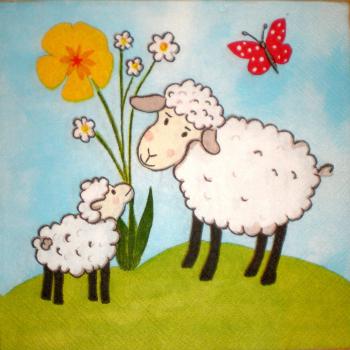 047 Sheep - 3-ply
