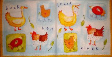 051 Ducks - 3-ply (blue) - Ihr