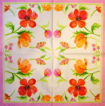 181 Anemones, Poppy - 3-ply