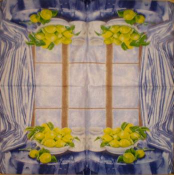 001 Lemons,  Oranges - 3-ply - Fasana