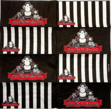 071 Sheep - 3-ply - Sheepworld Handkerchief