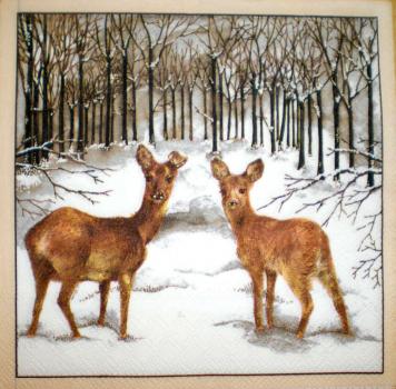 111 Deer - 3-ply - Ambiente