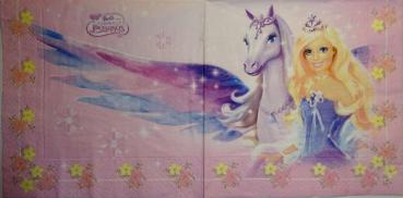 161 Mädchen - 2 ply - Disney - Barbie