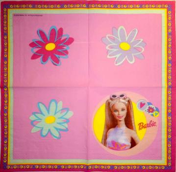 171 Mädchen - 2 ply - Barbie 2003