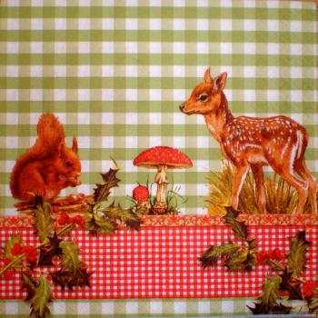 112 Hirsche - 3-lagig - Home Fashion