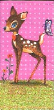 134 Deer - 4-ply - Design Home - Mila Marquis - Handkerchief