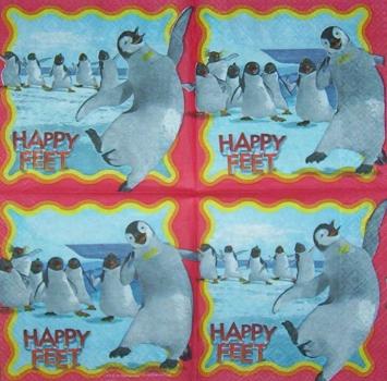035 Pinguine - 2-lagig - Happy Feet