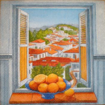 026 Zitronen, Orangen - 3-lagig