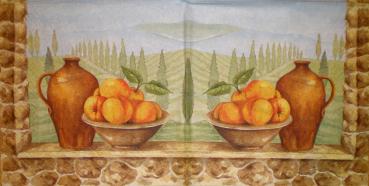 027 Lemons,  Oranges - 3-ply