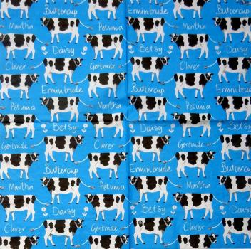 064 Kühe - 3-ply (blue) - Ihr