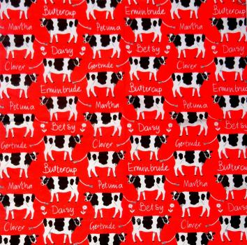 064 Kühe - 3-ply (red) - Ihr