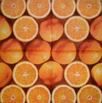 030 Zitronen, Orangen - 3-lagig - CS