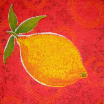 031 Zitronen, Orangen - 3-lagig - Amscan - CS