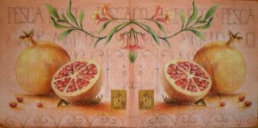 039 Zitronen, Orangen - 3-lagig (orange)
