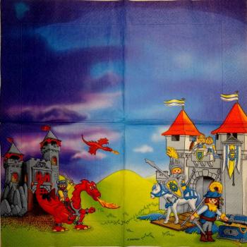 006 Ritter - 3-lagig - Playmobil