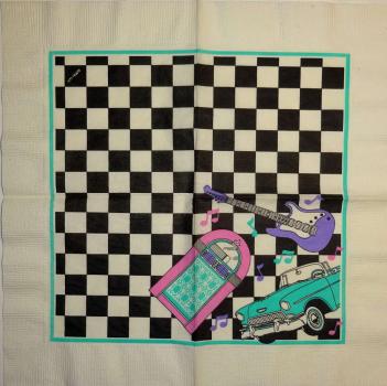 091 Nostalgia - 2-ply - amscan - CS
