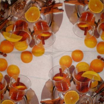 045 Zitronen, Orangen - 3-lagig