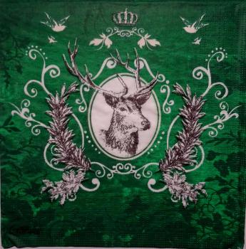 162 Deer - 3-ply (grün) - ppd - G.v.d Flierdt