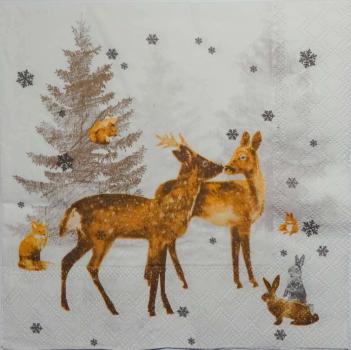 166 Hirsche - 3-lagig - Ambiente
