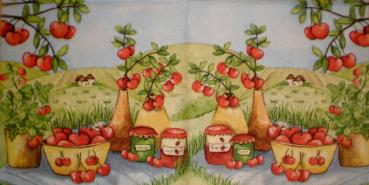 010 Cherries,  Plums - 3-ply