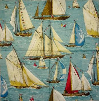 217 Maritime - 3-ply - Caspari - Pierre Frey