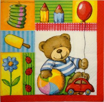 078 Teddy - 3 lagig