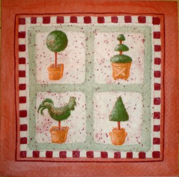 093 Garten - 3-lagig (braun) - Avantgarde