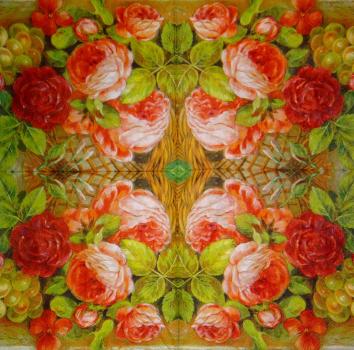 306 Roses - 3-ply - Ambiente