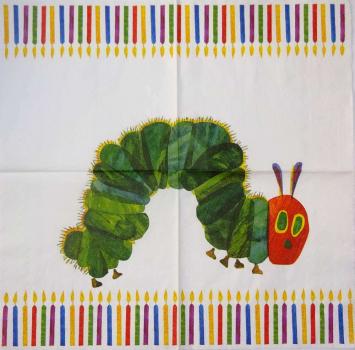015 Insects - 3-ply - Eric Carle - The Very Hungry Caterpillar