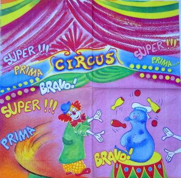 004 Clowns - 3-lagig - Heini