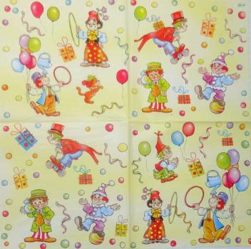 015 Clowns - 3-ply (yellow) - Maki