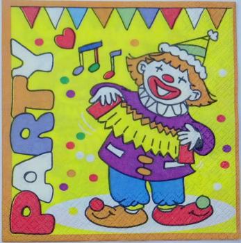 028 Clowns - 3-ply - ti-flair