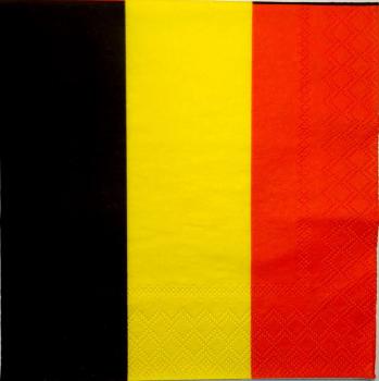 009 Flaggen - 3-lagig - Ambiente - Belgien
