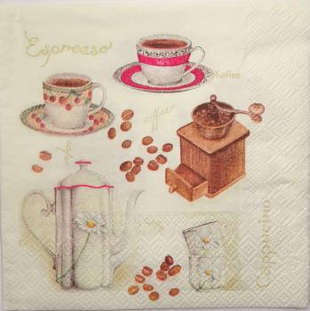 109 Coffee / Cafe - 3-ply (weiß) - Ambiente - CS