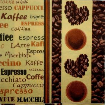 035 Kaffee: Bohnen - 3-lagig