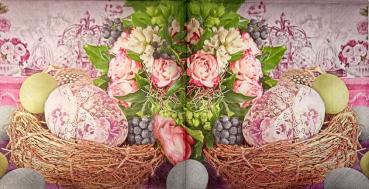 086 Eier, Ostereier - 3 lagig - Paper Design