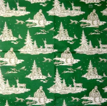 036 Winter - 3-ply (grün) - Home Fashion