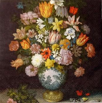 099 Tulips - 3-ply - Ambiente - National Gallery - Bosschaert